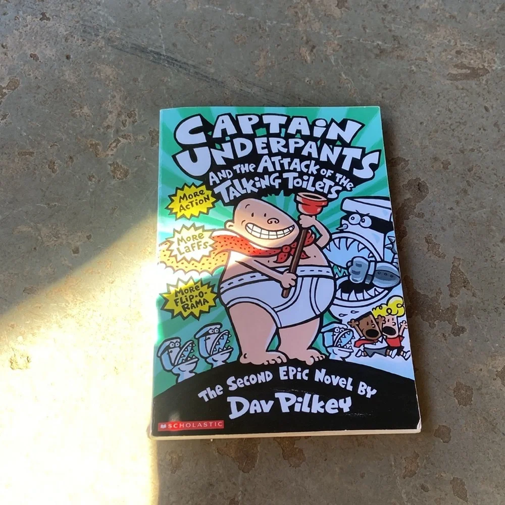 Capitan underpants books!